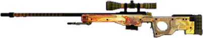 AWP Dragon Lore CS2 skin reference image