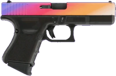 Glock-18 Fade CS2 skin reference image